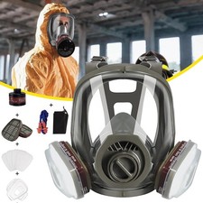 Vollgesichtsmaske Atemschutzmaske Staubmaske Anti Beschlag Vollmaske Gasmaske