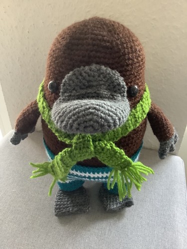 Schnabeltier häkelfigur - schnabeltier,