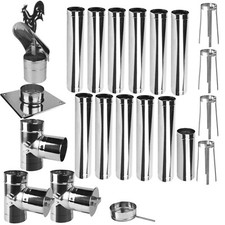 Edelstahl Schornstein Kamin