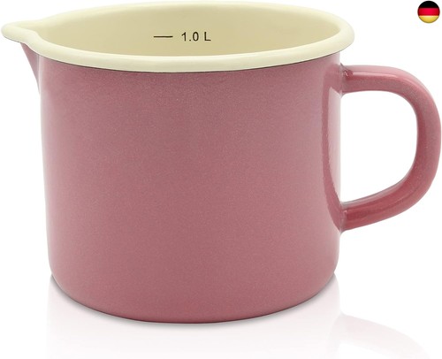 Krüger emaille milchtopf rosa - krüger,