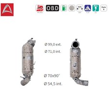 Ruß-Partikelfilter Partikelfilter für CITROEN DS OPEL PEUGEOT - 1.2 (1199 ccm)