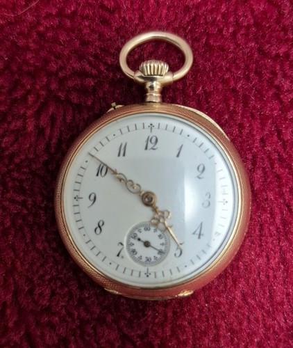 Taschenuhr gold 585 - taschenuhr,