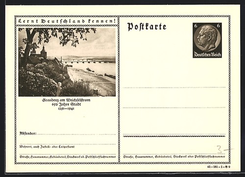 Graudenz weichsel - ak, /weichsel