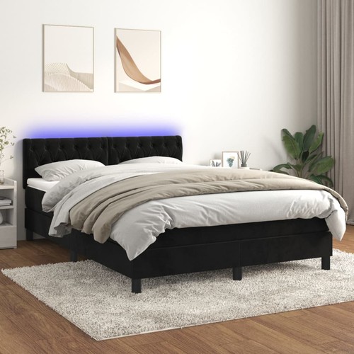 Led boxspringbett mit - led,
