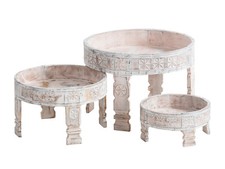 indische Beistelltische Chakki