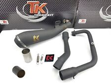Turbo Kit GP Black Auspuff + KAT Aprilia 125i RS 4 125 2014-2022 Auspuffanlage