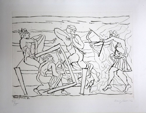 Eduard bargheer radierung - eduard,