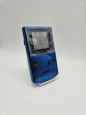 Original Nintendo Gameboy Color Blau Chrom Umbau Gehäuse NEU Lautsprecher NEU ✅