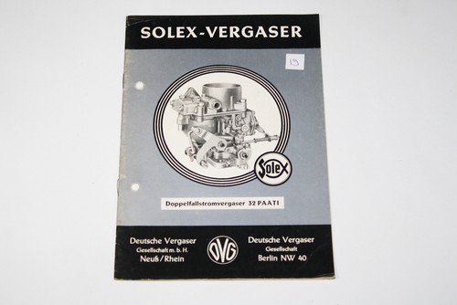 Solex paati mercedes 220a - solex,