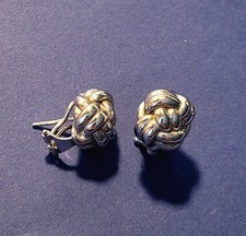 Weißgold Ohrringe Creolen