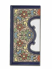 Spanische Fliesen Hausnummer