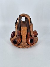 Vintage Holz Pfeifenständer