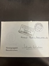 Saar Dienst Brief Frei Durch