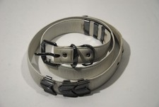 Gräfin v. Lehndorff Belt Gürtel Leder Applikationen Weiß - Size 100