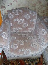 Sofagarnitur 3tlg. BLUMENDEKOR CHIPPENDALE ROKOKO BAROCK STIL JUGENDSTIL