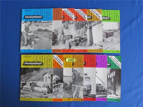 Miniaturbahnen 1980 kompl