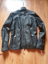 Dreimaster Lederjacke Schwarz