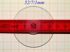1x Glasblende Einlage ZEISS Jena Neophot 52/7/1mm Glass Screen Insert SparePart