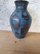 Carstens Keramik Ankara Keramik Vase WGP pottery 60 er fat lava vintage 70er