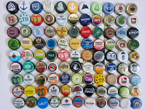 Kronkorken sammlung mit - kronkorken,
