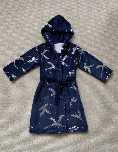 Kinder bademantel blau gr - h&m,