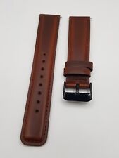 Echtleder Uhrenarmband Braun Schwarz  rot Ersatz Lederband  Leder 20/ 22/mm