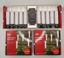 kabellose Christbaumbeleuchtung LED LOGO Fernbedienung Batterie 20 Kerzen( 616 )