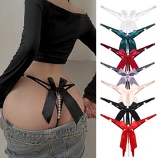 Sexy Damen Micro Mini Tanga Slips Unterwäsche Tanga Dessous T-Rücken Höschen /