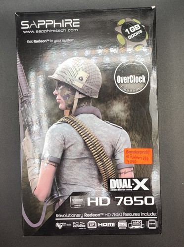 Sapphire amd radeon 7850 - sapphire,
