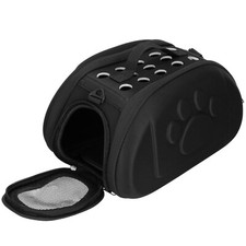 SPRINGOS Haustier-Transporttasche mit Türen Transportbehälter Katzentragetasche