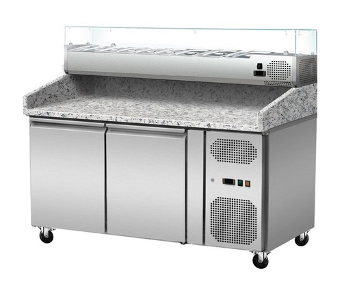 Gastro pizzakühltisch mit - gastro,