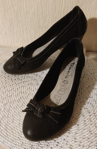 Tamaris slipper damen leder - slipper,