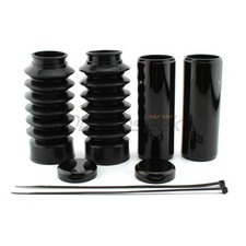 Gabelcover Faltenbälge Staubschutz für Harley Sportster Forty-Eight XL1200X 16-2