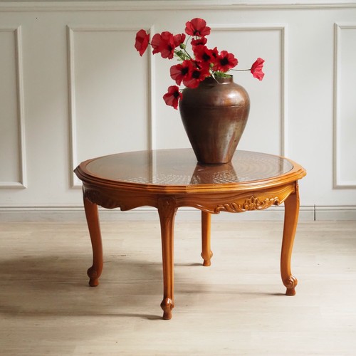 Couchtisch louis philippe rund - louis,