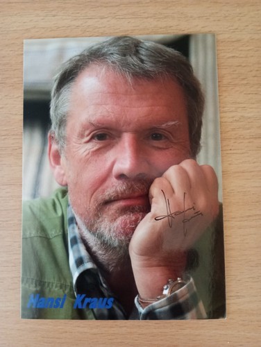 Hansi kraus autogramm - hansi,