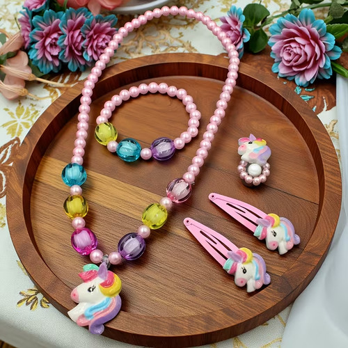 Kinderschmuck set einhorn - einhorn, 5