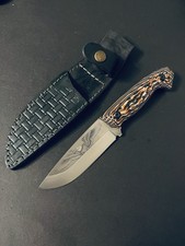 Adler-Gravur Messer – 4116 Stahl – G10 Griff – Full Tang MT