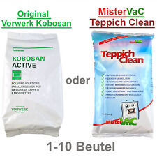 1-10 x Original Vorwerk Kobosan Active oder MisterVac Teppichreinigungspulver...