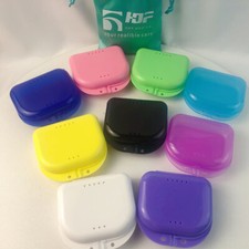 3 Stück Dental Dentalbox Zahnspangendose Gebissdose Prothesendose Prothesenbox🔥