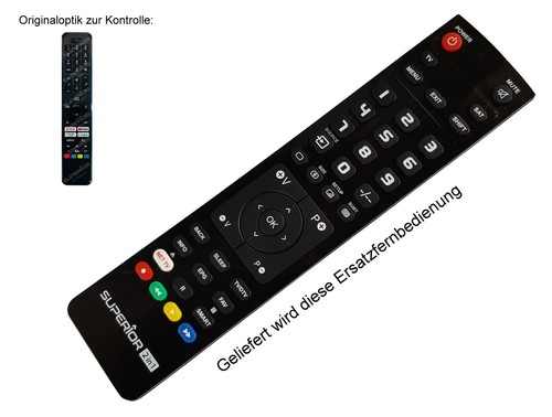 Ersatz fernbedienung passend - fernbedienung,