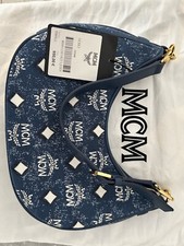 MCM Tasche jeans blau 