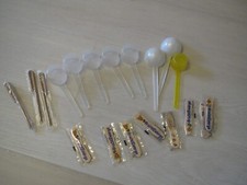 Kaffee-/ Dosierlöffel , Strohhälme, Eisstäbchen