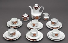 Winterling Röslau, Kaffeeservice 70er Jahre für 6 Personen, 21-teilig  # 3723