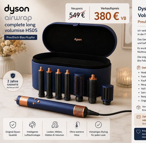 Dyson airwrap complete long - dyson,