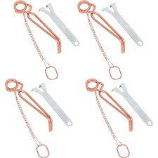 Maulwurffalle Rattenfalle 4 Stück Signstek sichere Schädlingsbekämpfung