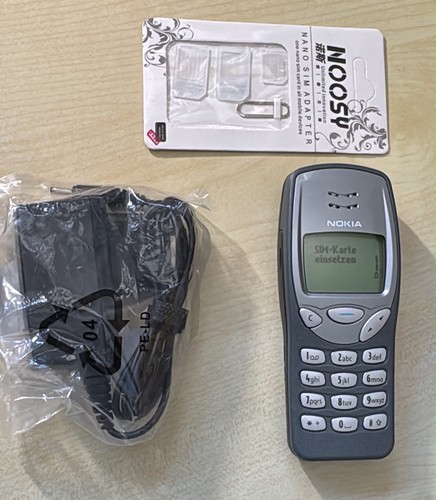Handy nokia 3210 grau - handy,