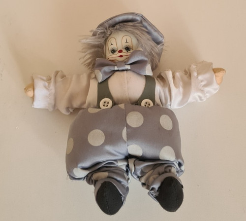 Clown figur porzellankopf - ,