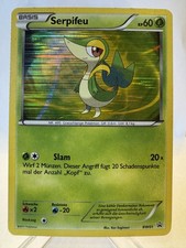 Serpifeu BW01 Blackstar Promo Holo Deutsch Exc Pokemon