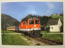 Eisenbahn Postkarte Railway
