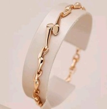 Luxus Armband 585er Rolled Roségold Walzgold für Damen Frauen 585 RG gestempelt